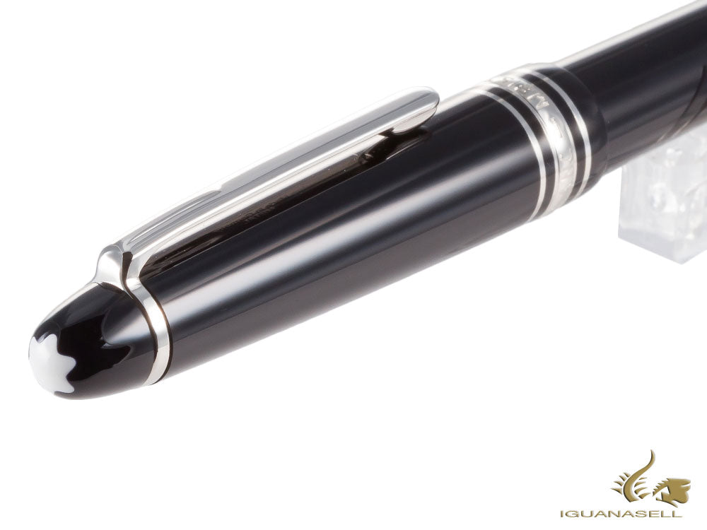 Montblanc Meisterstück Midsize Ballpoint Pen, Precious Resine, Platinum Trim