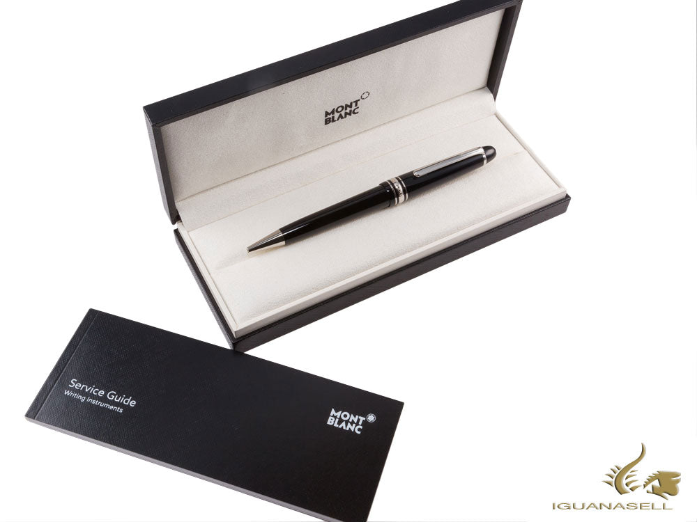 Montblanc Meisterstück Midsize Ballpoint Pen, Precious Resine, Platinum Trim