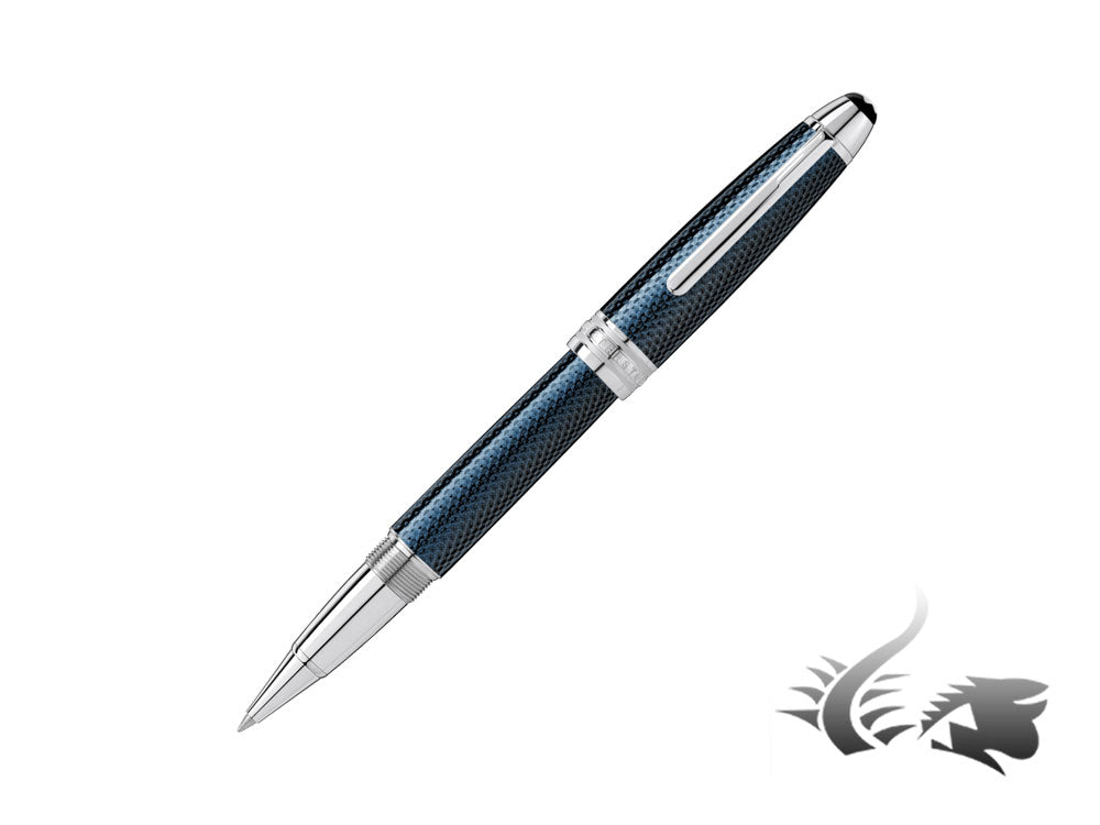 Montblanc Meisterstück Solitaire Blue Hour LeGrand Rollerball pen, Lacquer, Blue