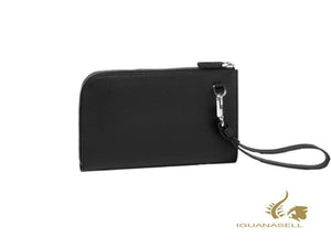 Montblanc Meisterstück Soft Grain Pochette Petite 2 en 1, Cuir, Noir, 126246