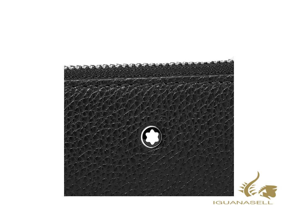 Montblanc Meisterstück Soft Grain Pouch Small 2 in 1, Leather, Black, 126246