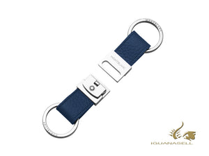 Montblanc Meisterstück Soft Grain Key ring, Full-grain Cowhide, Blue, 124112