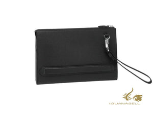 Pochette Montblanc Meisterstück Soft Grain, Cuir de vachette pleine fleur, Noir, 126244