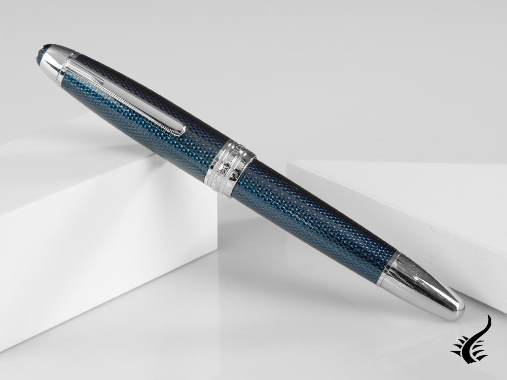 Montblanc Meisterstück Solitaire Blue Hour LeGrand Fountain Pen, 112889