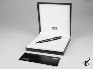 Stylo à bille Montblanc Meisterstück Solitaire Blue Hour Midsize, Laque