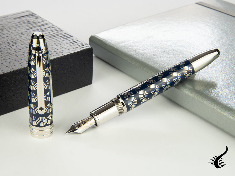 Montblanc Meisterstück Solitaire LeGrand Around The World in 80 Days Pen