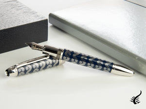 Montblanc Meisterstück Solitaire LeGrand Around The World in 80 Days Pen