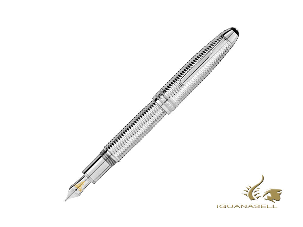 Montblanc Meisterstück Solitaire LeGrand Geometry Fountain Pen, 118097