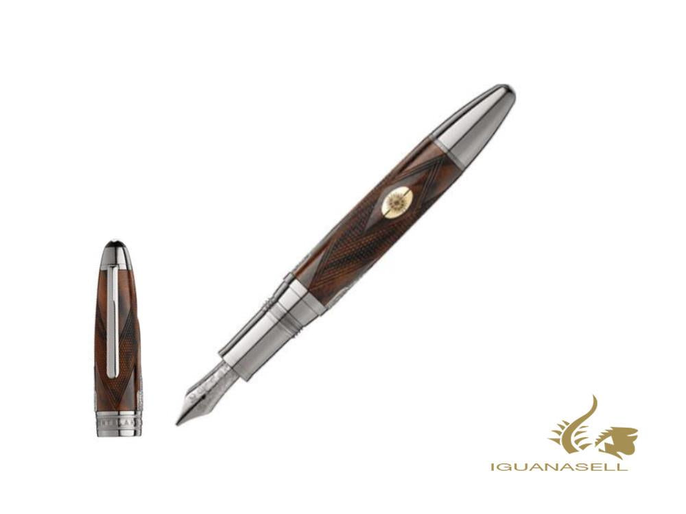 Montblanc Meisterstück The Gift of Writing Purdey Poker Fountain Pen Set