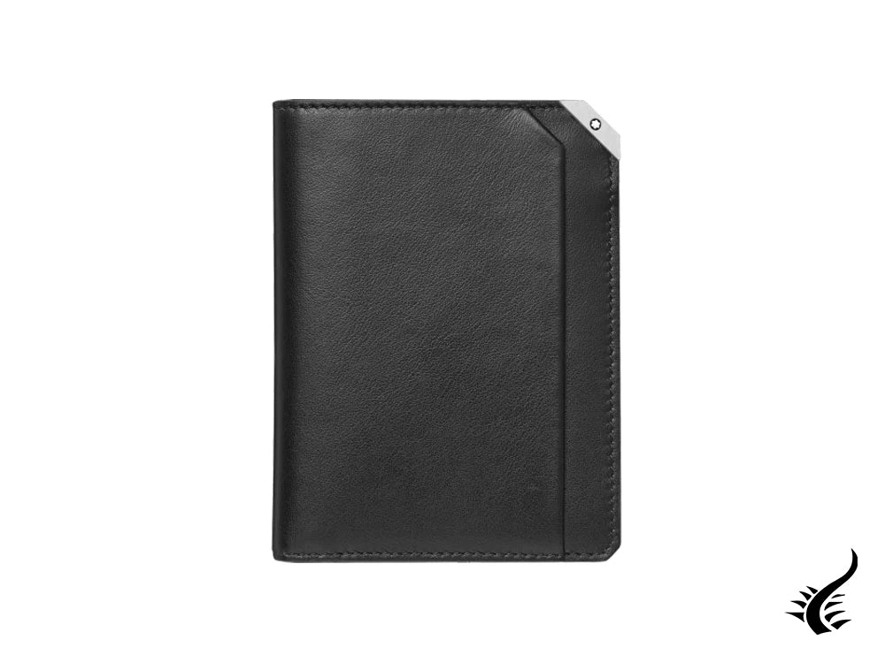 Montblanc Meisterstück Urban Wallet, Black, Full-grain Cowhide, 6 Cards, 124095