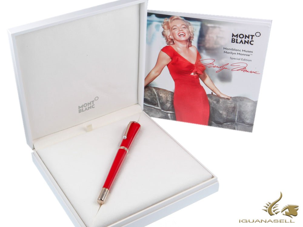 Montblanc Muses Edition Marilyn Monroe Rollerball Pen, Precious Resine