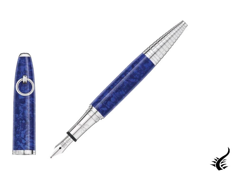 Stylo plume Montblanc Muses Elizabeth Taylor Edition, laque, 125501