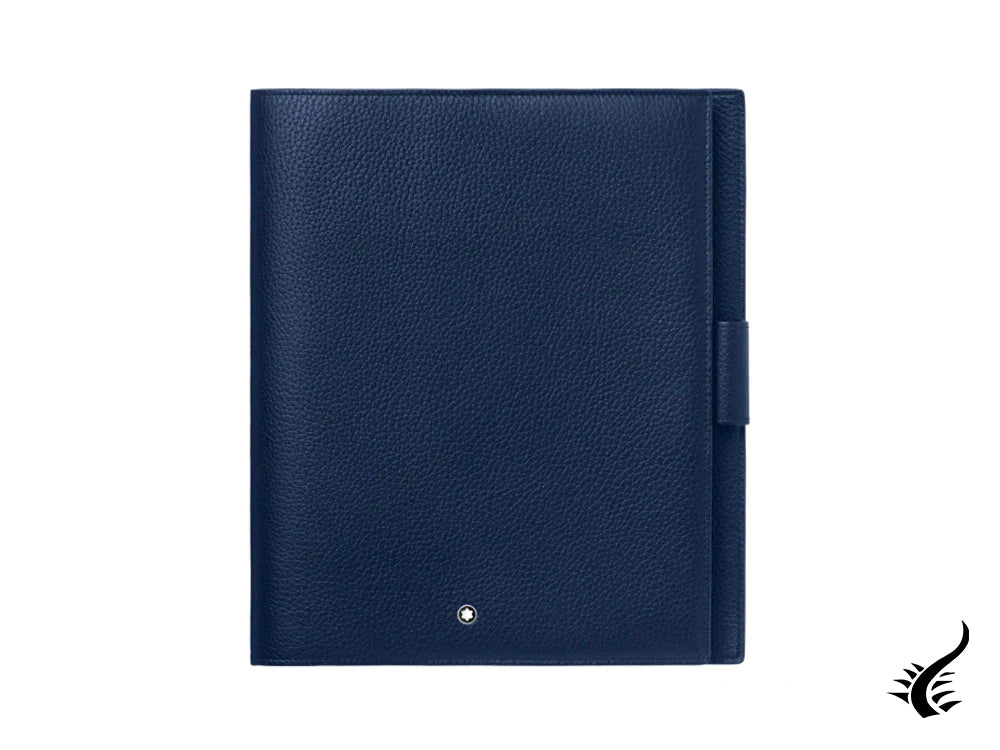 Montblanc Notebook, Ruled, Calfskin Leather, Blue, 248 pages, 124128