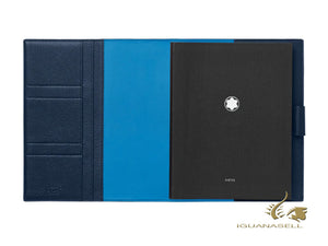 Montblanc Notebook, Ruled, Calfskin Leather, Blue, 248 pages, 124128