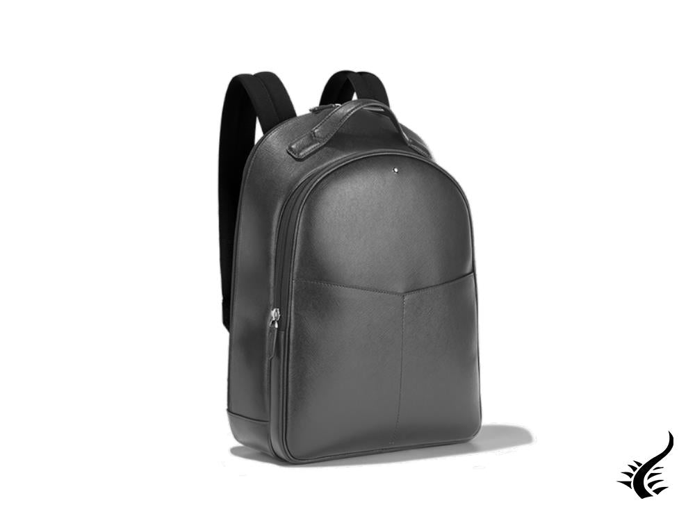 Montblanc Sartorial Backpack, Leather, Leather, Grey, Zip, 128550