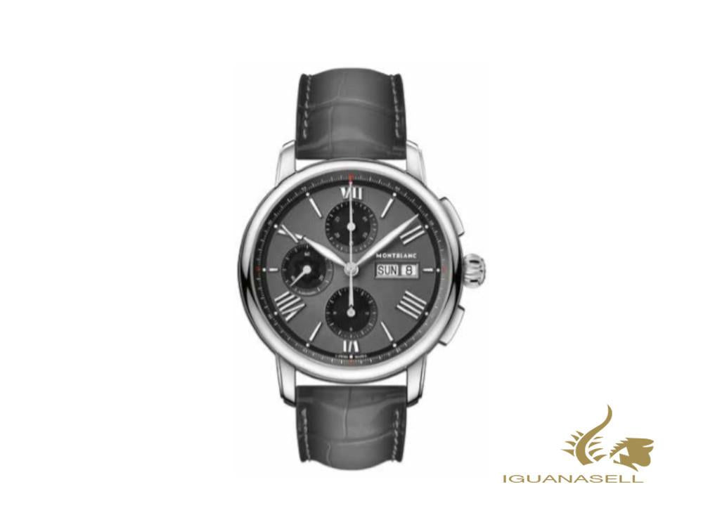 Montre Montblanc Star Legacy Chronograph Day &amp; Date Automatique, Gris, 126081