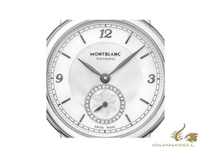 Montre automatique Montblanc Star Legacy Lady, 32 mm, blanc, bracelet Cayman, 118536