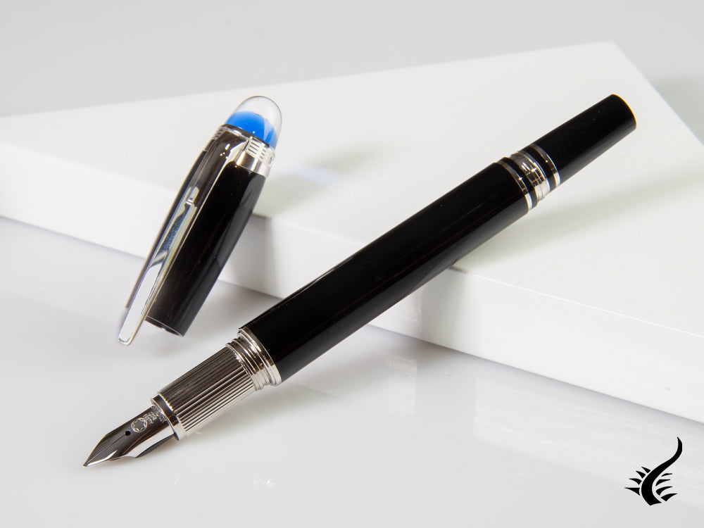 Montblanc StarWalker Fountain Pen, Precious resine, Platinum, 118845