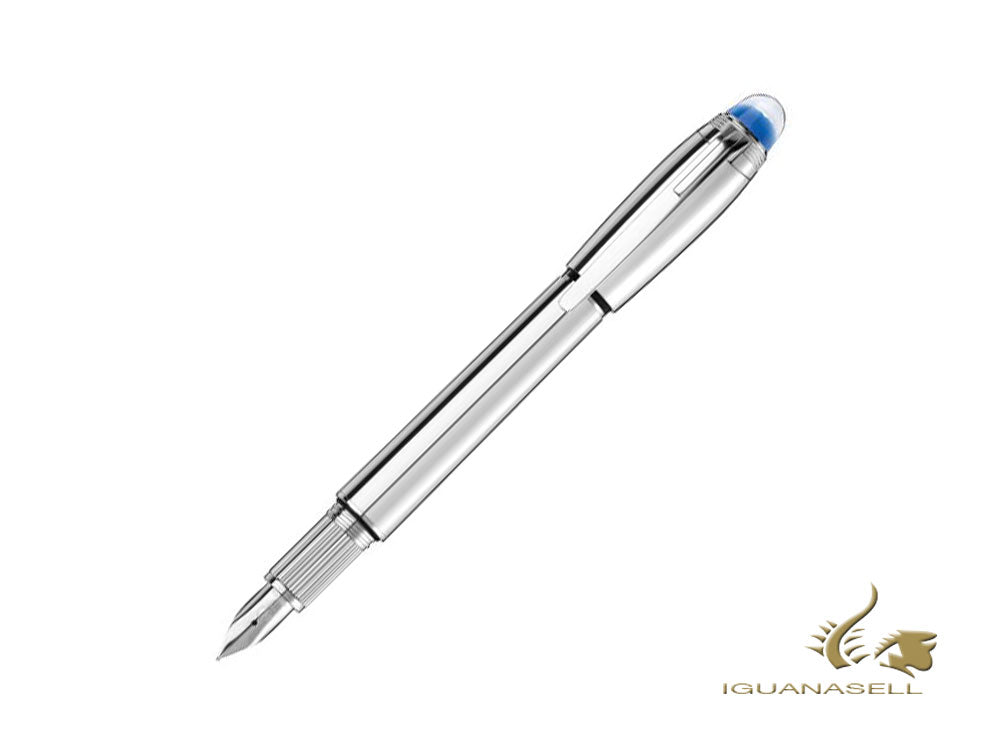 Montblanc StarWalker Metal Fountain Pen, Platinum, M118875