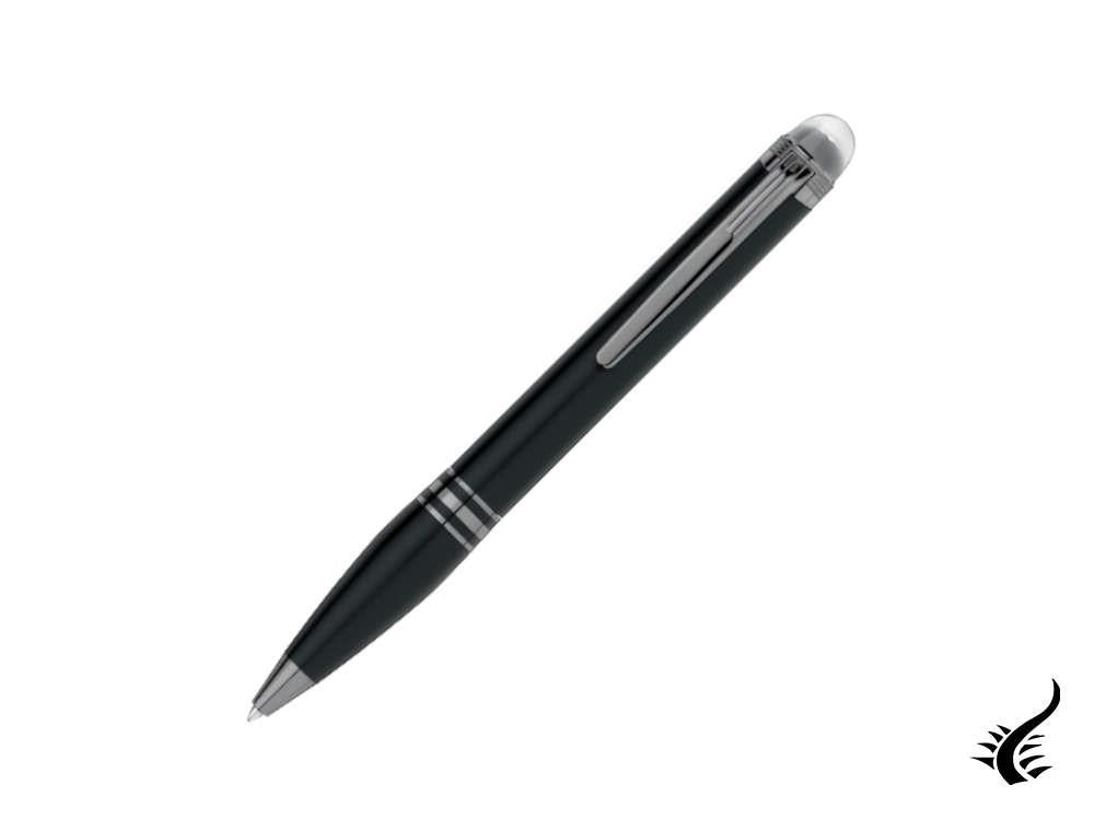 Stylo à bille Montblanc StarWalker Ultra Black, attributs en ruthénium, 126362