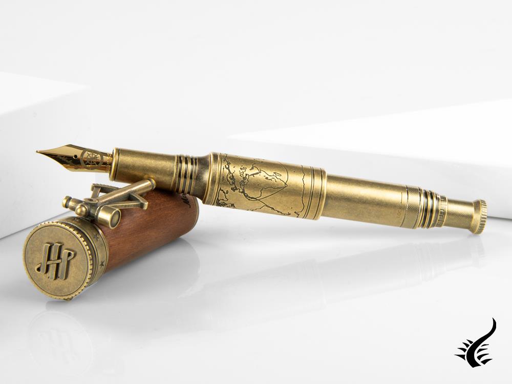 Montegrappa Age Of Discovery Fountain Pen, Limited Edition, ISDAR-BW