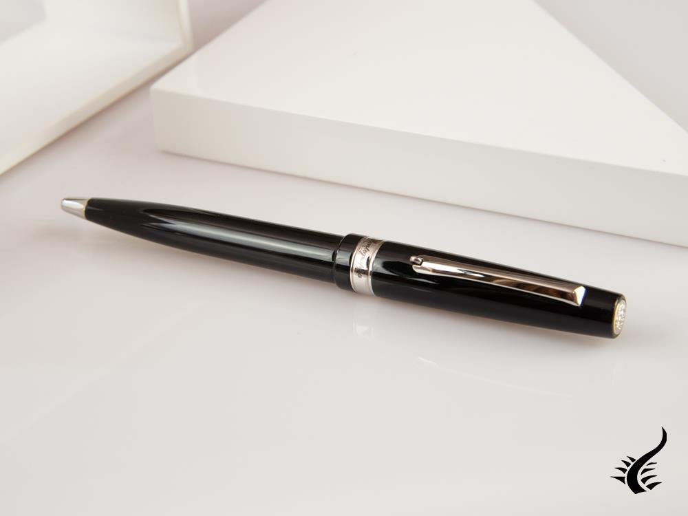 Montegrappa Armonia Ballpoint Pen, Resin, Black, ISANRBAC