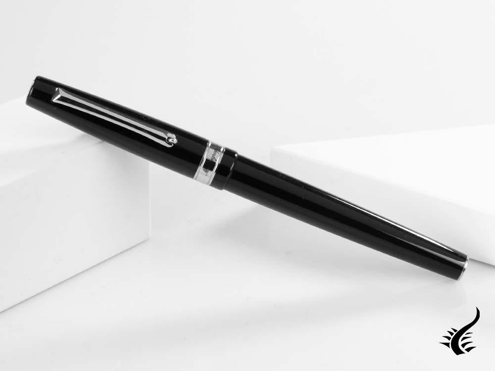 Stylo plume Montegrappa Armonia, résine, noir, ISANR-AC