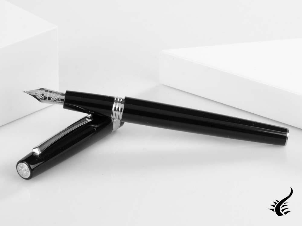 Montegrappa Armonia Fountain Pen, Resin, Black, ISANR-AC