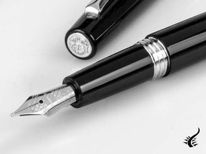 Montegrappa Armonia Fountain Pen, Resin, Black, ISANR-AC