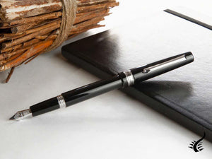 Montegrappa Armonia Fountain Pen, Resin, Black, ISANR-AC