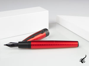 Stylo plume Montegrappa Aviator Red Baron, aluminium, rouge, ISAOR-UR