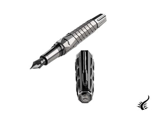 Montegrappa Batman Fountain Pen, Titanium, Limited Edition, ISB1N-TC