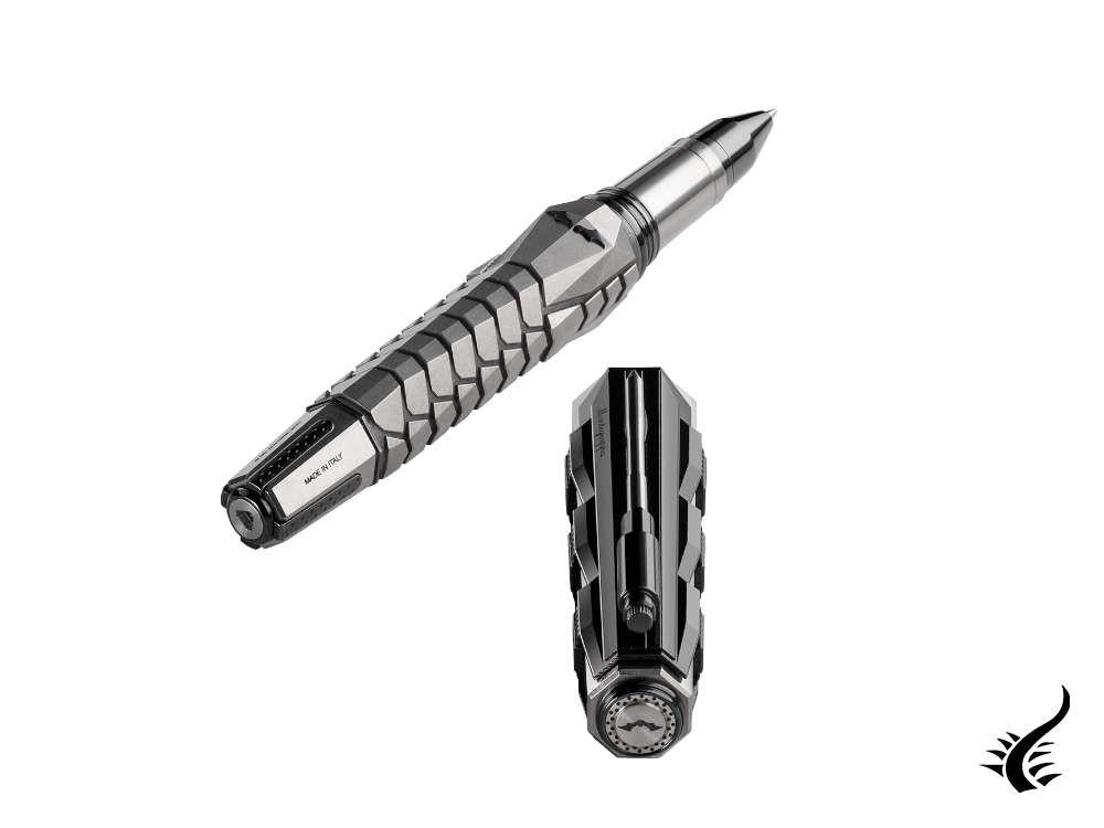 Montegrappa Batman Rollerball pen, Titanium, Limited Edition, ISB1NRTC