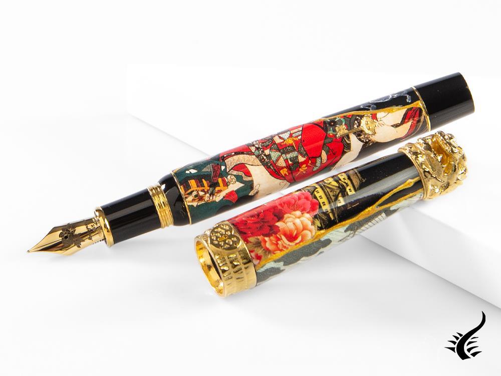 Montegrappa Bijo-To-Yaju Fountain Pen, Limited Edition, ISBYN-SC