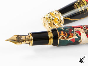 Montegrappa Bijo-To-Yaju Fountain Pen, Limited Edition, ISBYN-SC