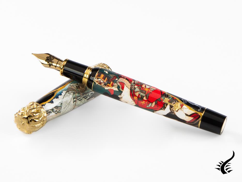 Montegrappa Bijo-To-Yaju Fountain Pen, Limited Edition, ISBYN-SC