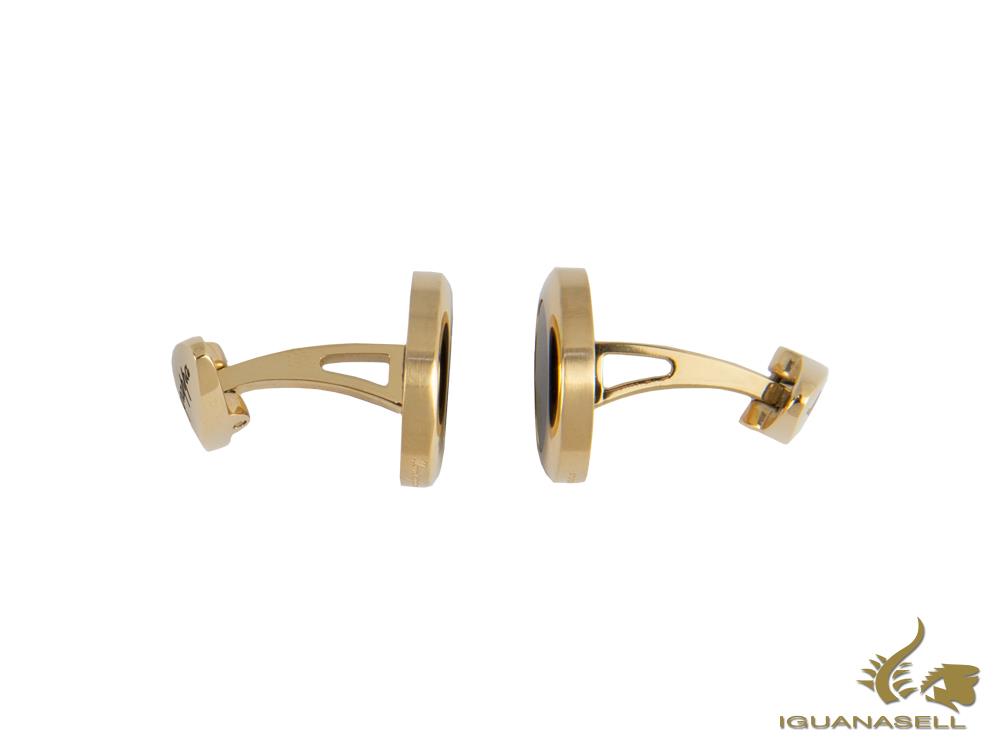 Montegrappa Classico Cufflinks, Stainless steel, IP Yellow Gold, IDCCCLYB