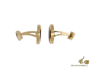 Montegrappa Classico Cufflinks, Stainless steel, IP Yellow Gold, IDCCCLYB