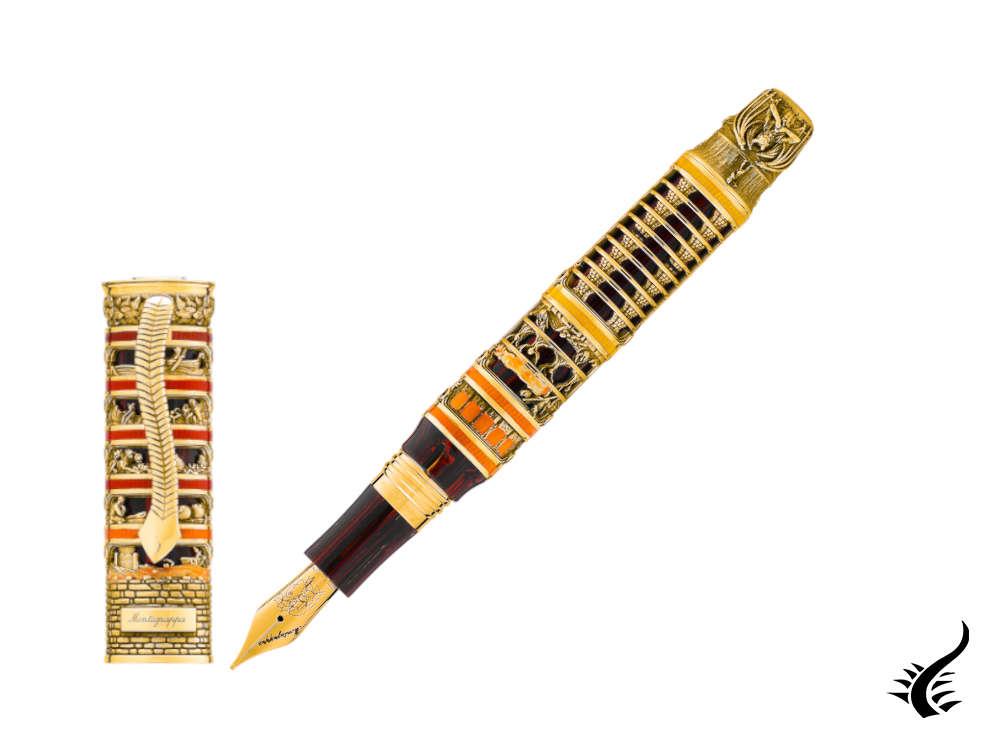 Stylo plume Montegrappa Dante Inferno Gold Divina Commedia, ISIDN-GL