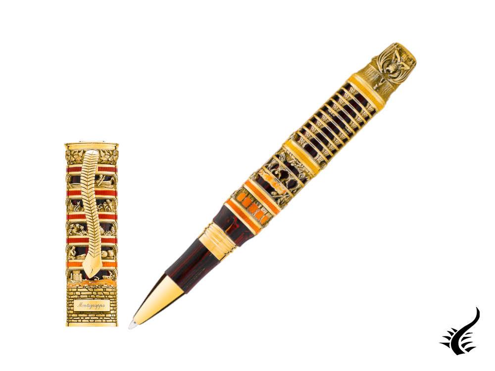 Montegrappa Dante Inferno Solid Gold Divina Commedia Rollerball pen LE, ISIDNRGL