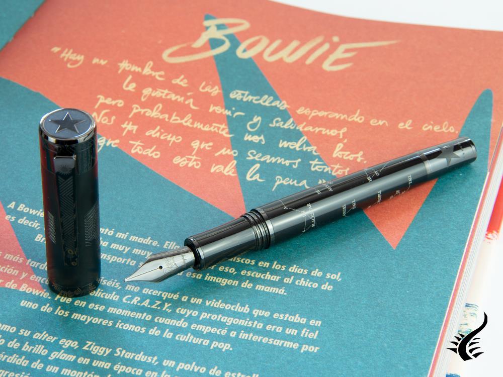 Montegrappa David Bowie Blackstar Limited Edition Fountain Pen, ISDBN-BC