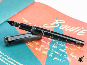 Stylo plume Montegrappa David Bowie Blackstar édition limitée, ISDBN-BC