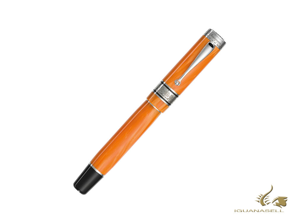 Montegrappa Duchess of York Fountain Pen, Orange, Limited Ed, ISDYN-CO