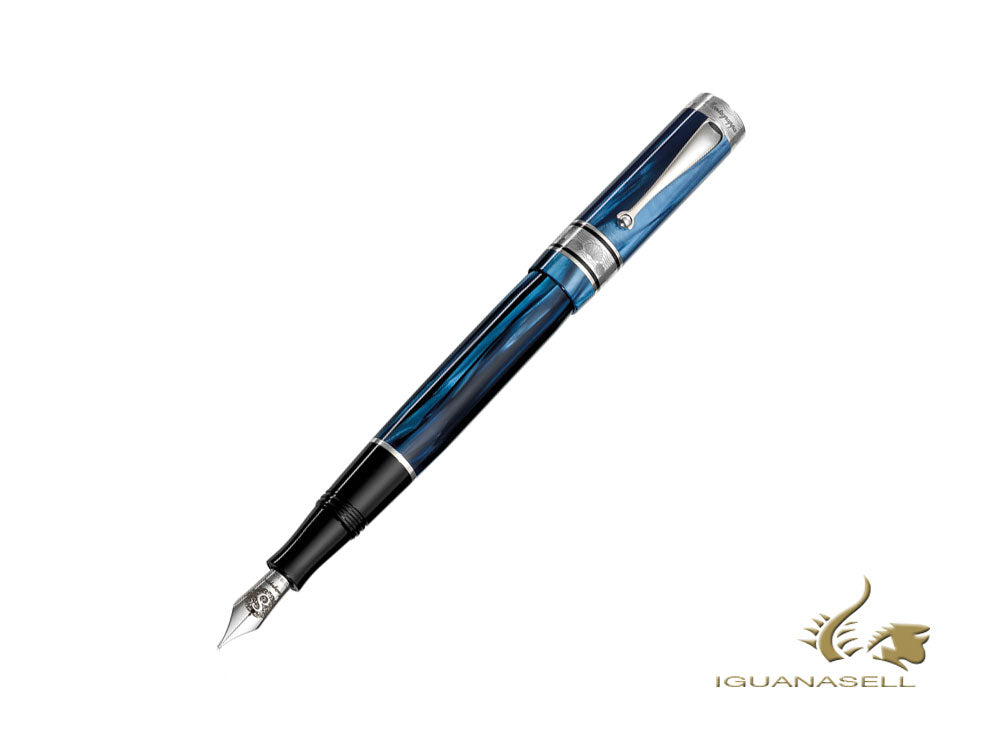 Montegrappa Duchess of York Fountain Pen, Blue, Limited Ed. ISDYN-CD