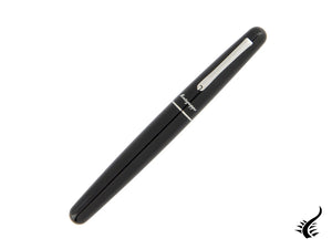 Stylo plume Montegrappa Elmo 01, résine noire, ISEOR-AC