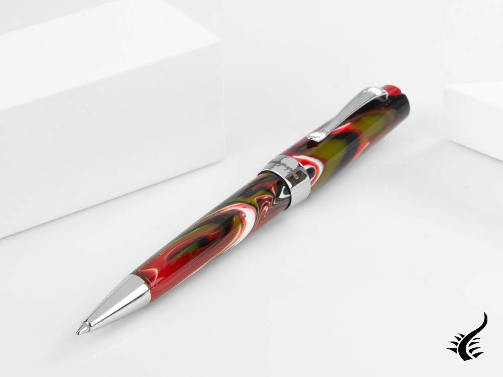 Montegrappa Elmo 02 Asiago Ballpoint pen, Resin, Stainless Steel, ISE2RBAR