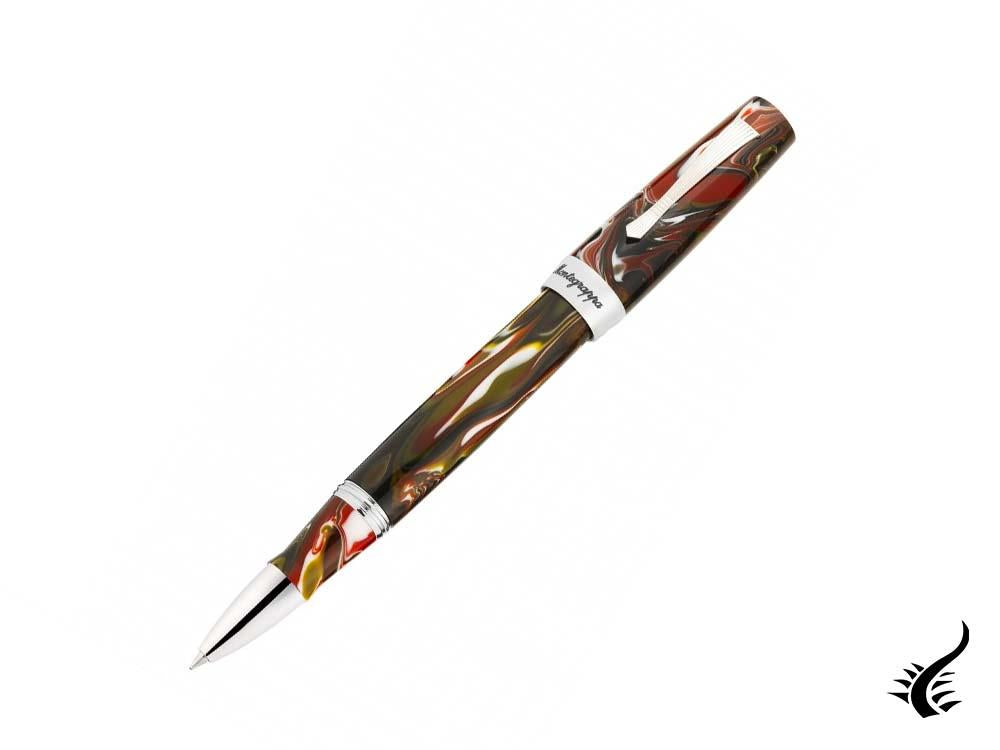 Montegrappa Elmo 02 Asiago Rollerball pen, Resin, Stainless Steel, ISE2RRAR