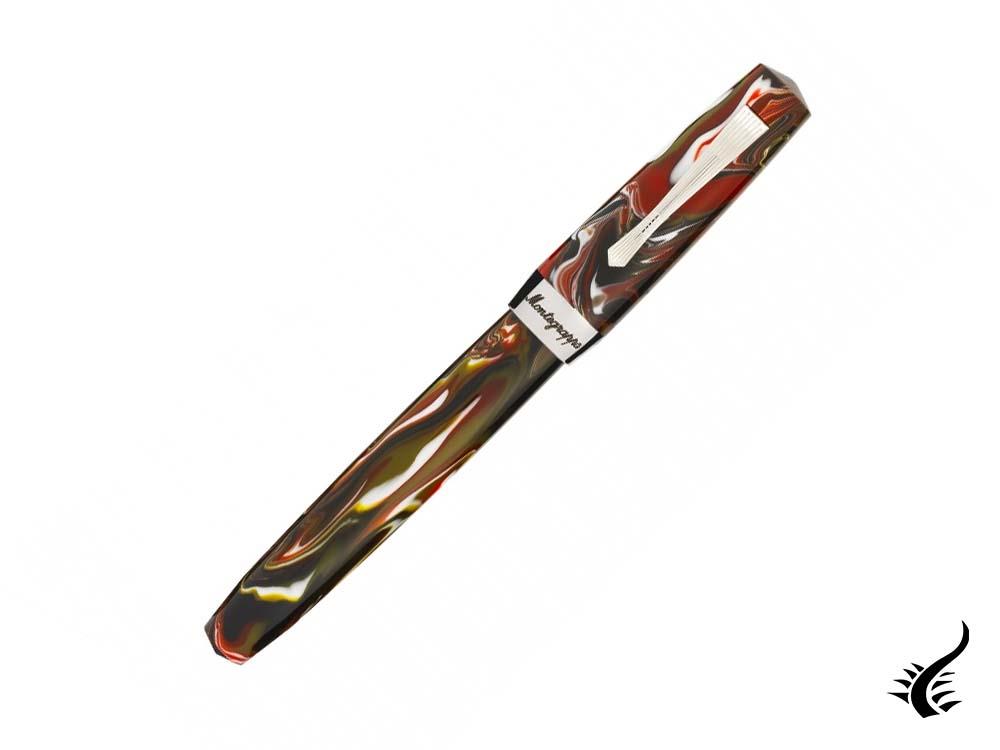 Montegrappa Elmo 02 Asiago Rollerball pen, Resin, Stainless Steel, ISE2RRAR