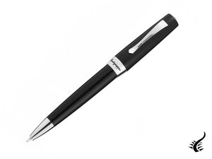 Stylo à bille Montegrappa Elmo 02 Jet Black, résine noire, ISE2RBAC