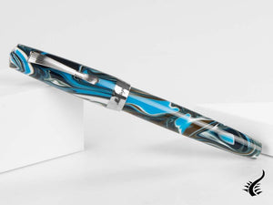 Stylo plume Montegrappa Elmo 02 Sorapis, acier inoxydable, ISE2R-AB